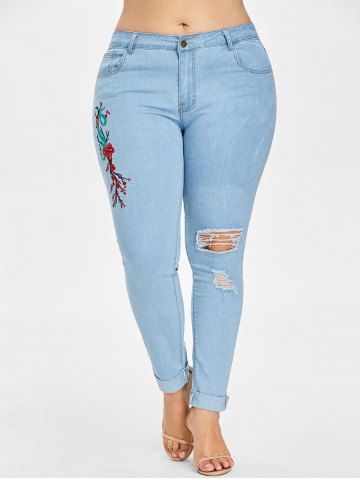 Plus Size Jeans | Women's Plus Size Skinny, High Waisted & Denim Jeans ...