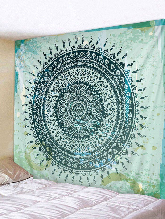 

Bohemian Flower Print Wall Tapestry, Multi