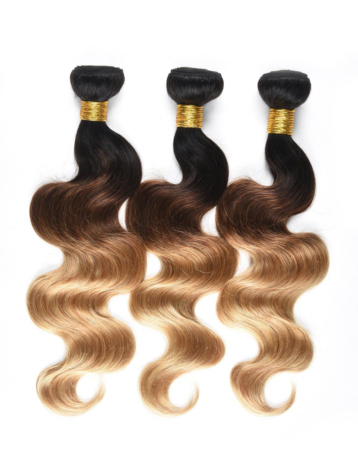 

Ombre Body Wave Human Hair Wefts, Multi