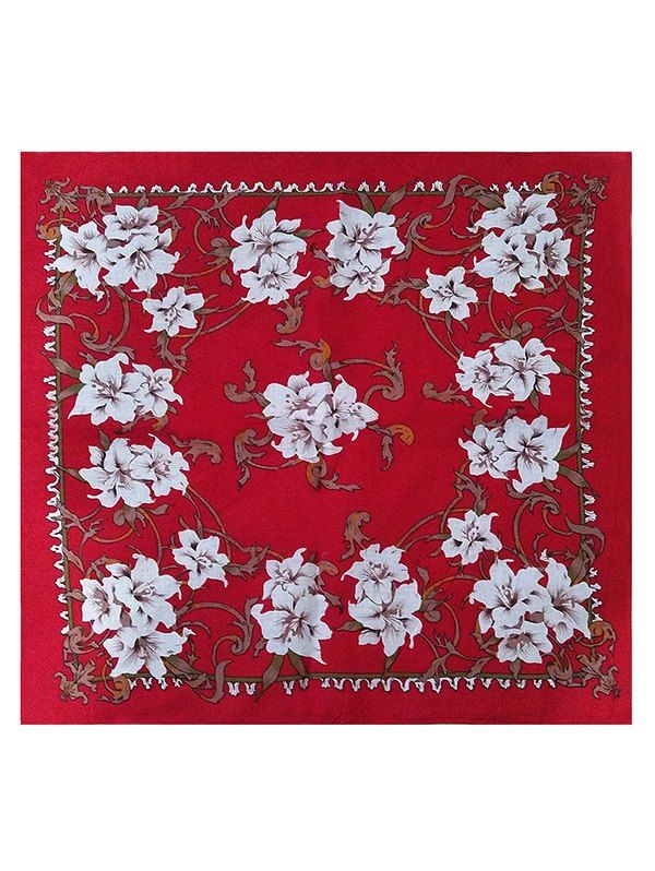 

Vintage Flourishing Floral Head Wrap, Multi-e