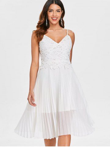 White Chiffon Dress