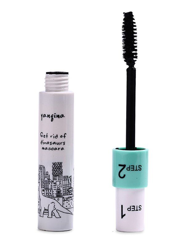 

Double Ended Lengthen Volumizing Waterproof Mascara, Black