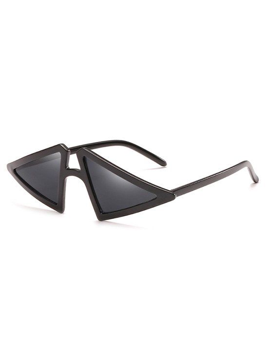 

Stylish Irregular Triangle Lens Sun Shades Sunglasses, Black