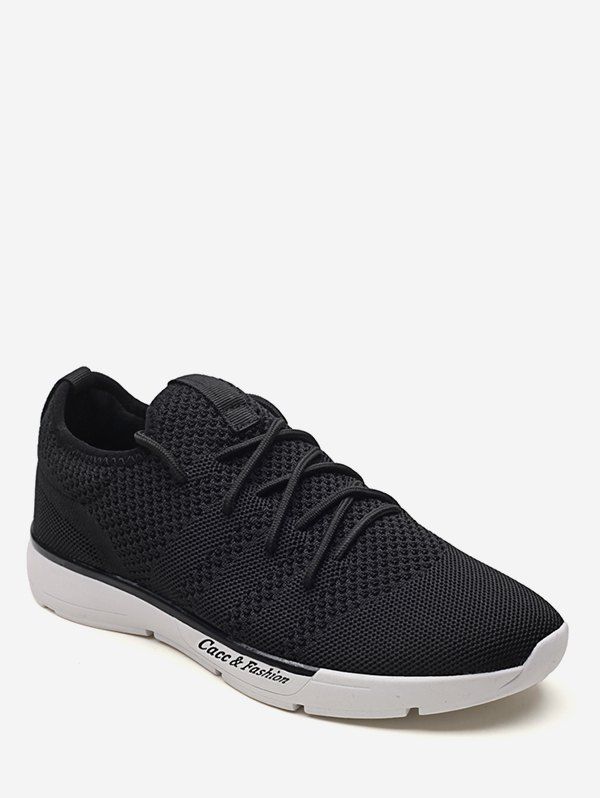 

Anti Slip Lace Up Practical Sport Sneakers, White