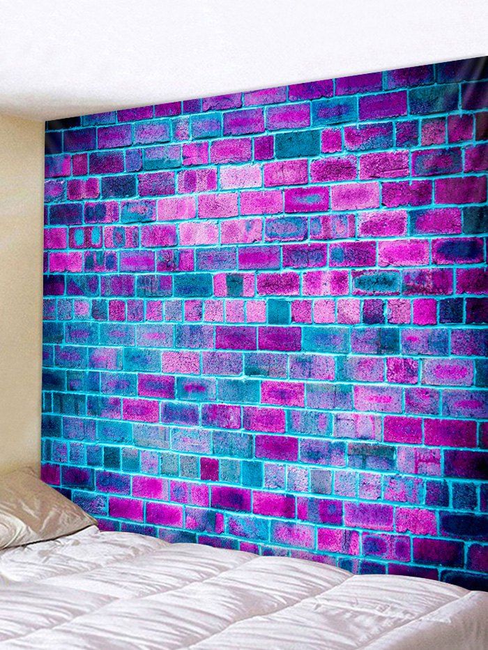 

Brick Print Tapestry Wall Art Decor, Multi