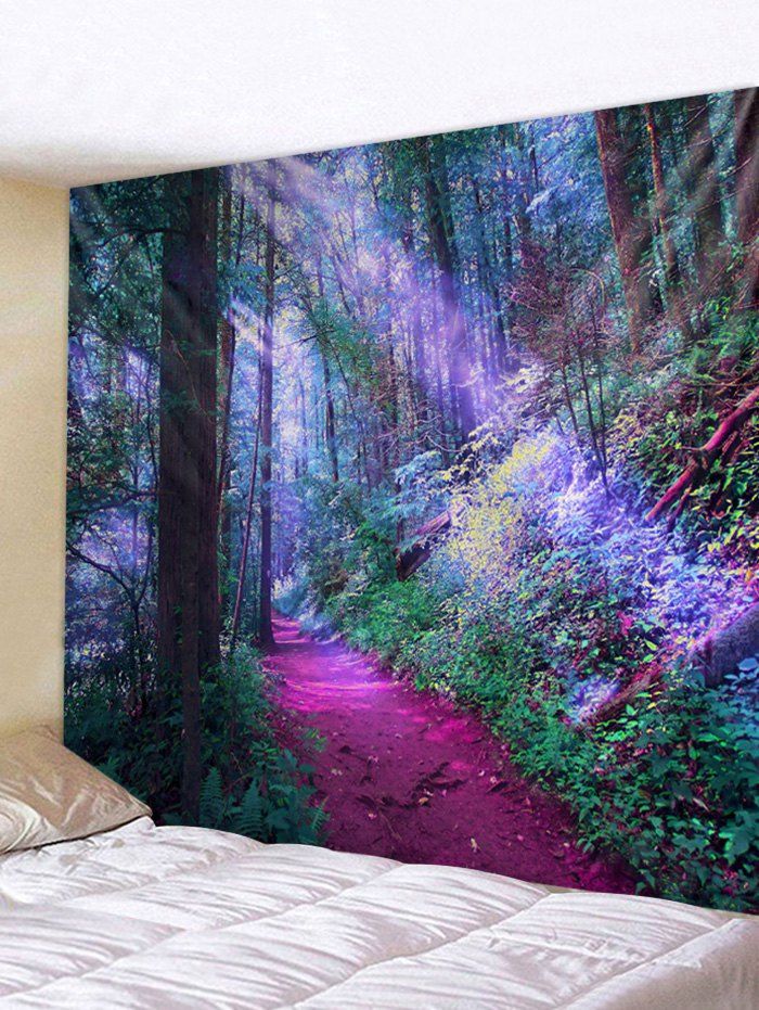 

Unique Forest Print Tapestry Wall Art Decor, Multi