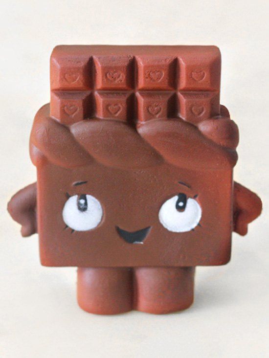 

Simulation Chocolate Men Slow Rising Squishy Toy, Coffee