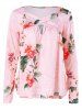 Floral Print Full Sleeve T-shirt -  