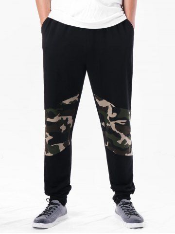 army print jogger pants