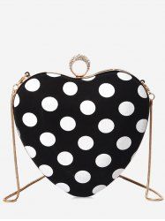 Polka Dot Pattern Sling Bag -  