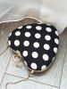 Polka Dot Pattern Sling Bag -  