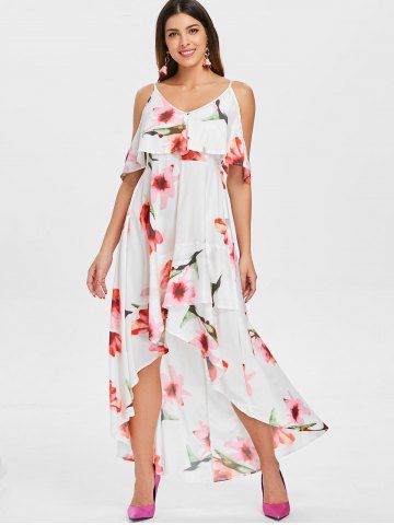 cheap white flowy dress