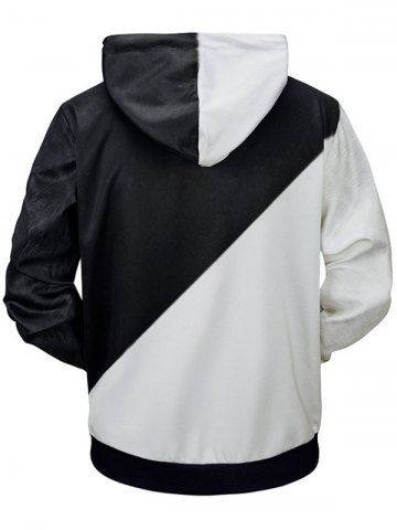 

Casual 3D Cats Printed Soft Hoodie, Black