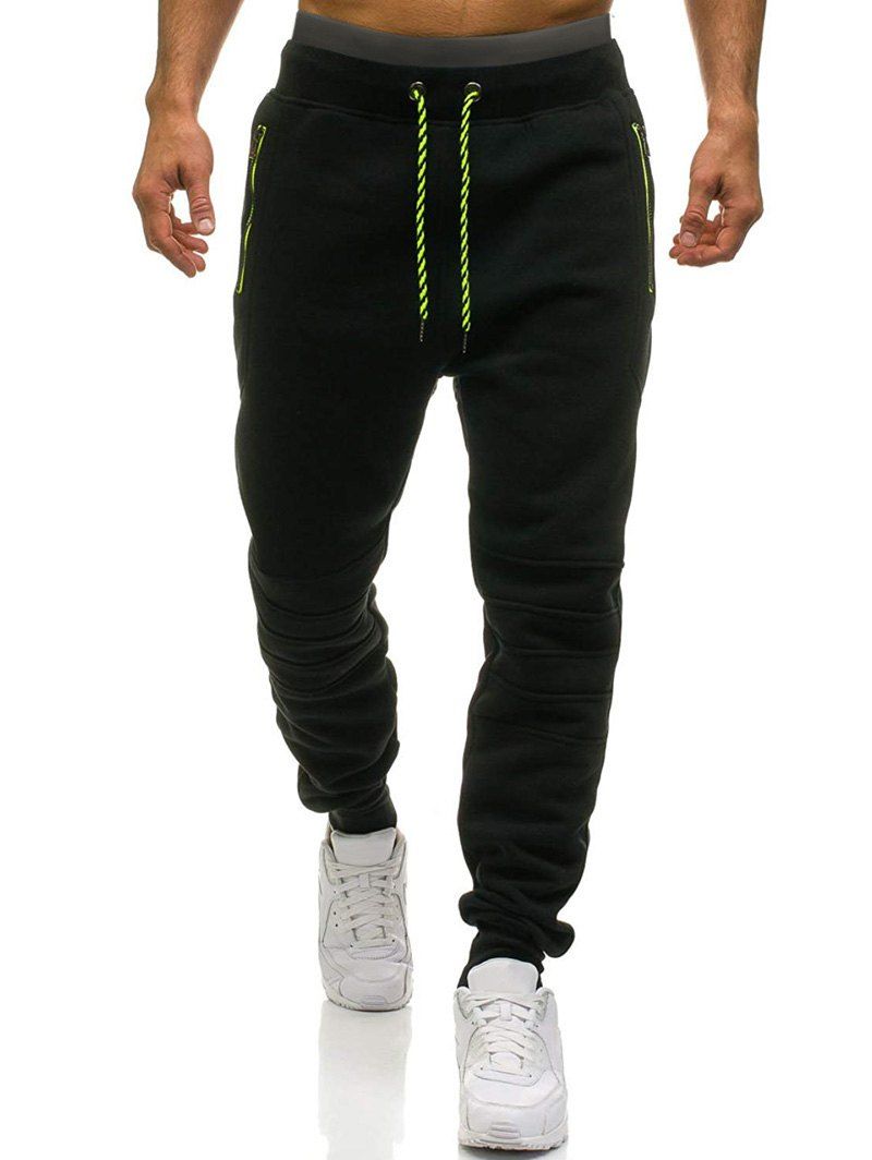 knee length jogger pants