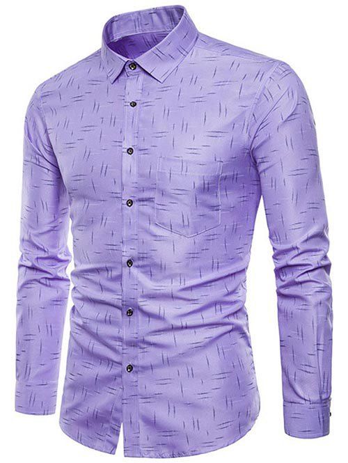 Discount Allover Printed Slim Fit Shirt  