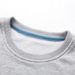 Sweat-shirt Pull-over Planète Imprimée - Gris Clair XL