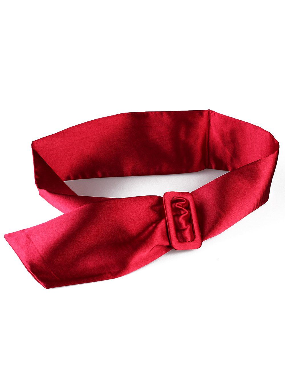 Ceinture En Tissu Avec Boucle En Forme De Rectangle Pour Robe Et Corsage En Red Rosegal Com France