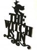 Halloween Witch Wall Hanging Decoration -  