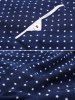 Chest Pocket Litttle Stars Print Slim Fit Shirt -  