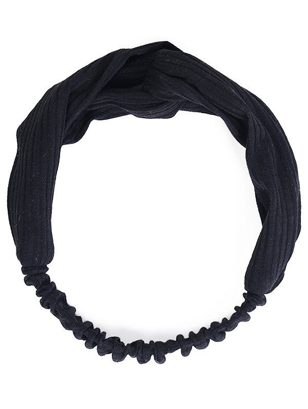 

Beauty Solid Color Elastic Hair Band, Black