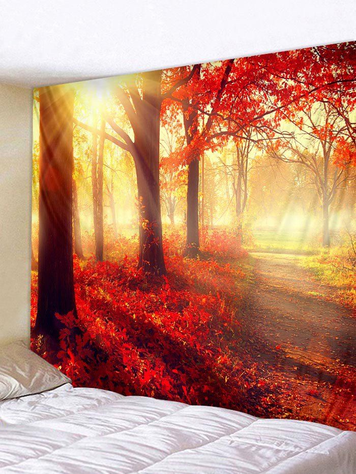 

Maple Leaf Tree Print Tapestry Wall Art Decoration, Multi