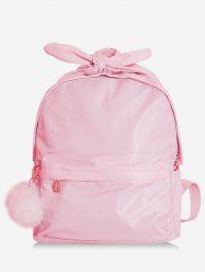 Sac à Dos d'Ecole Boule Fourrée en Avant avec Poche -  