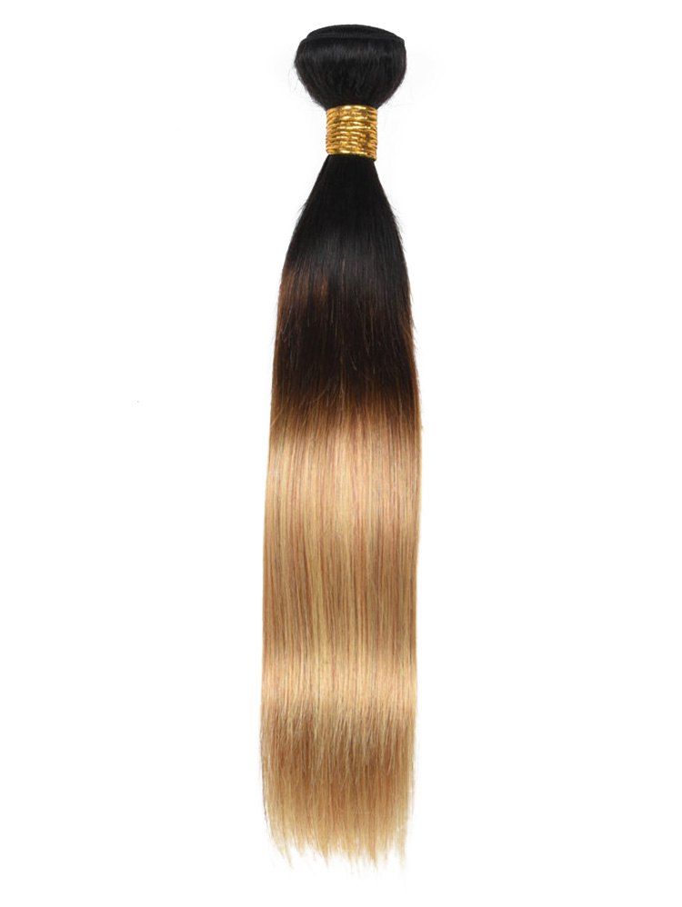

Ombre Straight Human Hair Weft, Multi