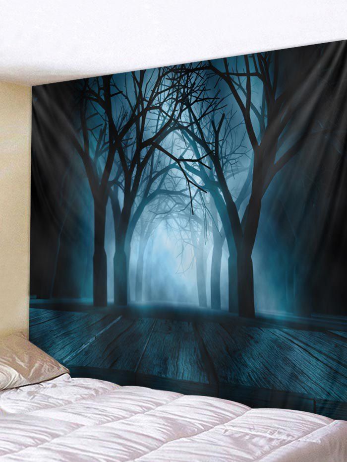 

Halloween Tree Tapestry Wall Art Home Decor, Multi