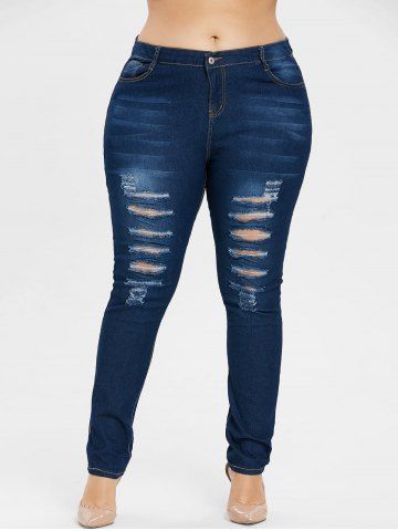 Plus Size Jeans | Women's Plus Size Skinny, High Waisted & Denim Jeans ...