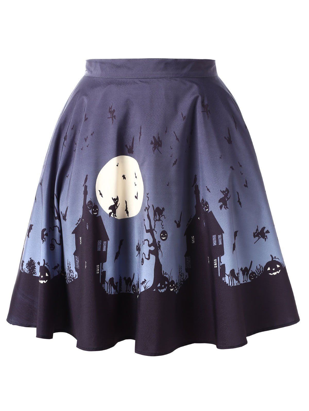 halloween maxi skirt