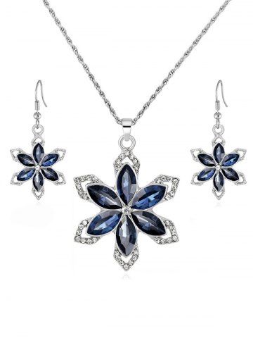 Jewelry Sets Earring And Necklace Online Rosegal Vintage Rhinestone Fl Wedding Jewelry Set