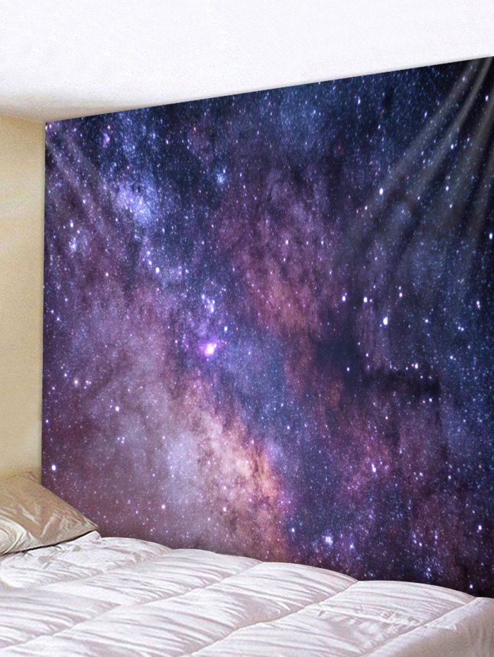 Wall Hanging Art Galaxy Milky Way Print Tapestry, Multi