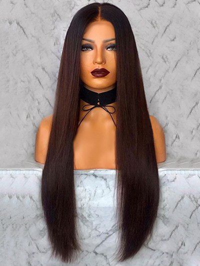 

Long Middle Part Straight Capless Synthetic Wig, Chocolate