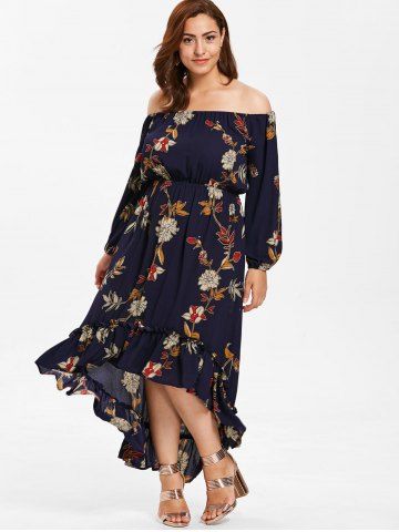 Long Sleeve Chiffon Maxi Dress