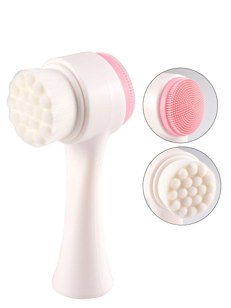 2018 Beauty Two Sided Deep Cleansing Silicone Manual Facial Cleansing