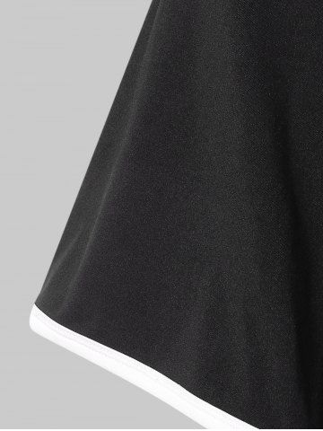 

Off The Shoulder Plus Size Mermaid Dress, Black