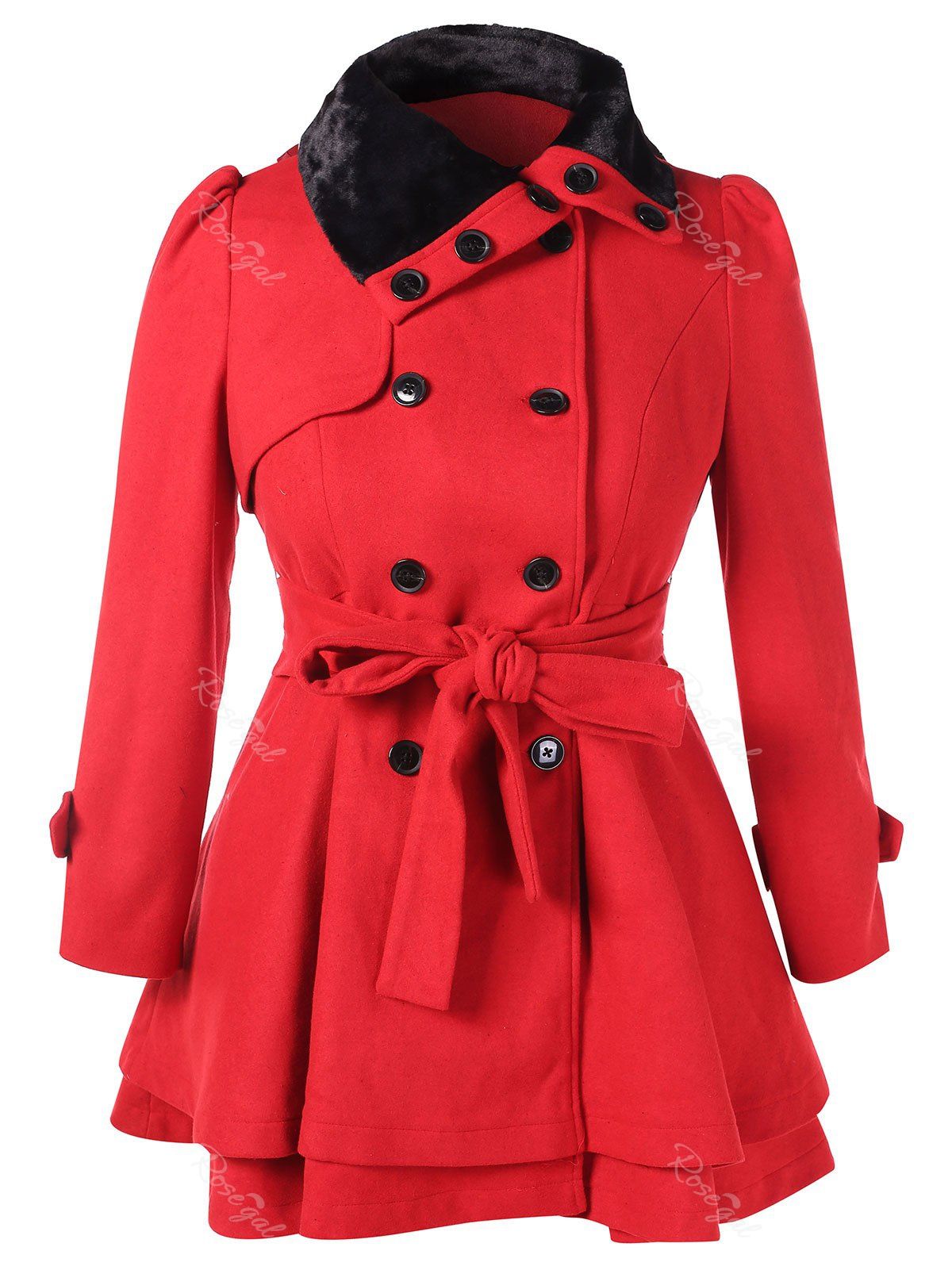 rosegal plus size coats