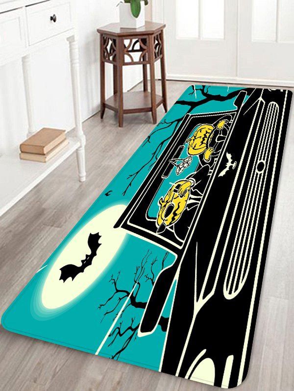 31 Off Pumpkin Bat Car Print Non Slip Area Rug Rosegal Unique Pumpkin Bat Car Print Non Slip Area Rug