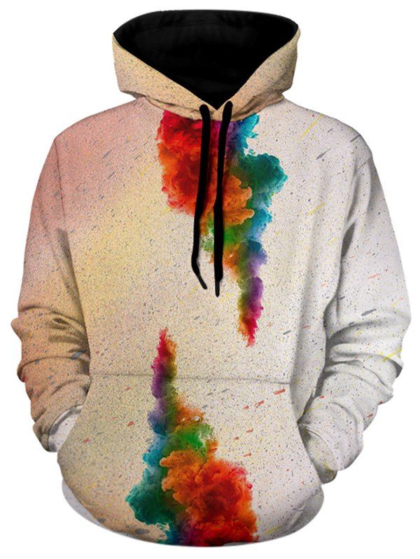 mushroom print hoodie