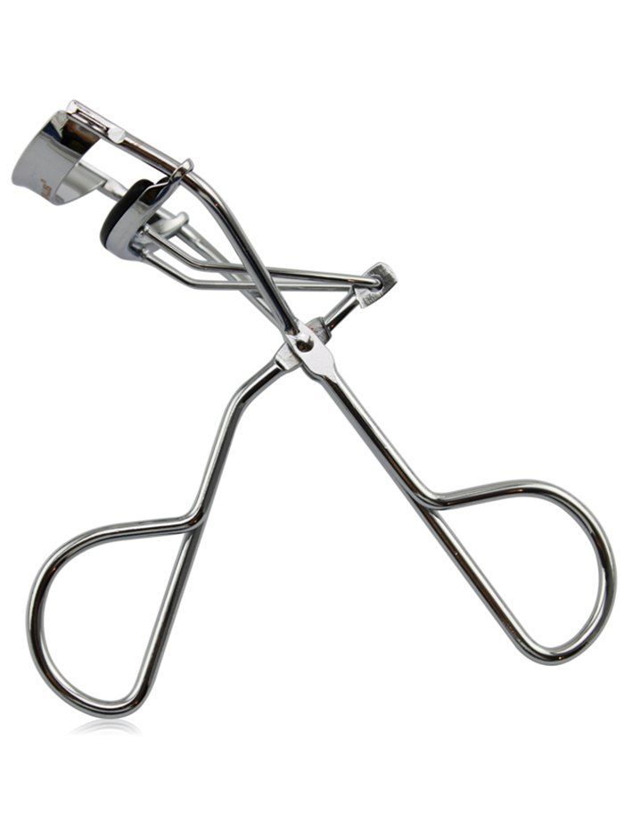 

Cosmetic Stainless Steel Natural Eyelash Curler, Silver
