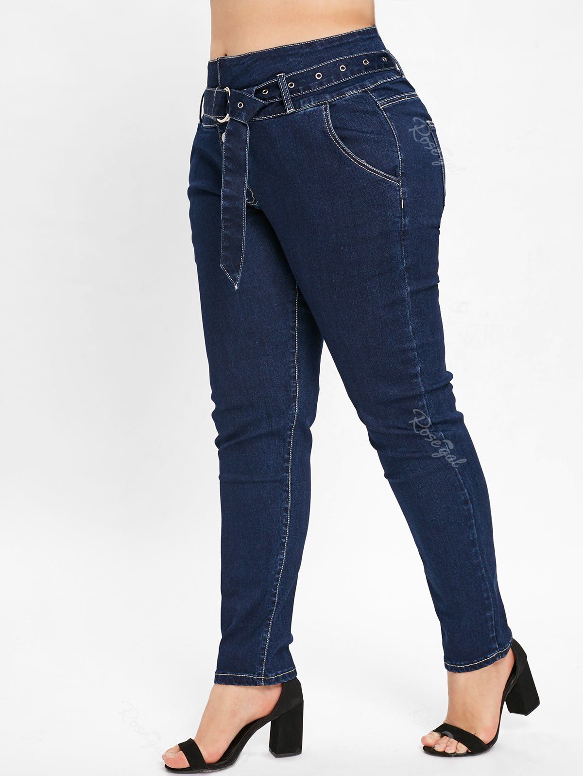 four button jeans