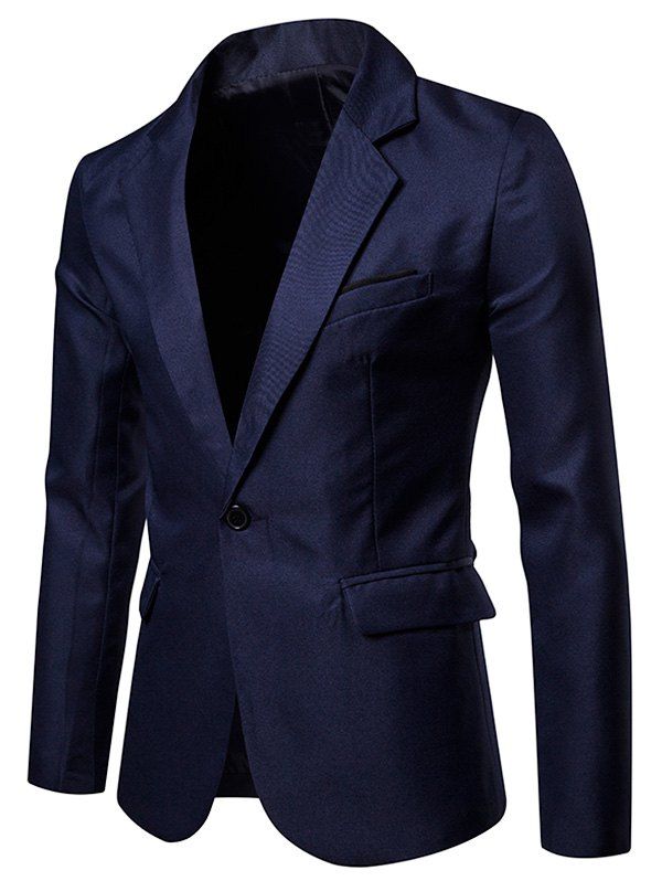 Faux Chest Pocket Casual Blazer [40% Off] 