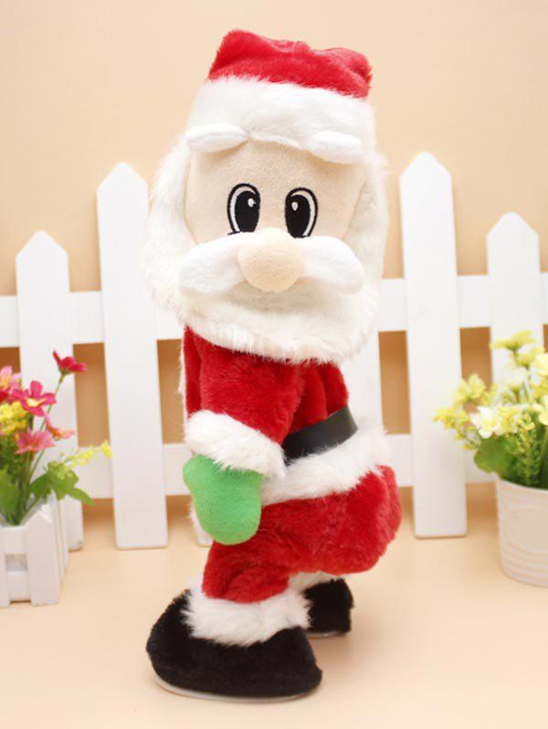 

Christmas Electric Twerking Santa Claus Toy, Red