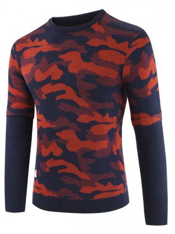 Tootless-Men Fit Mock Neck Long Sleeve Warm Knitwear Sweaters