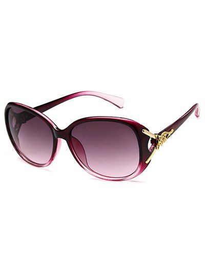 

Anti Fatigue UV Protection Rhinestone Sunscreen Sunglasses, Medium orchid