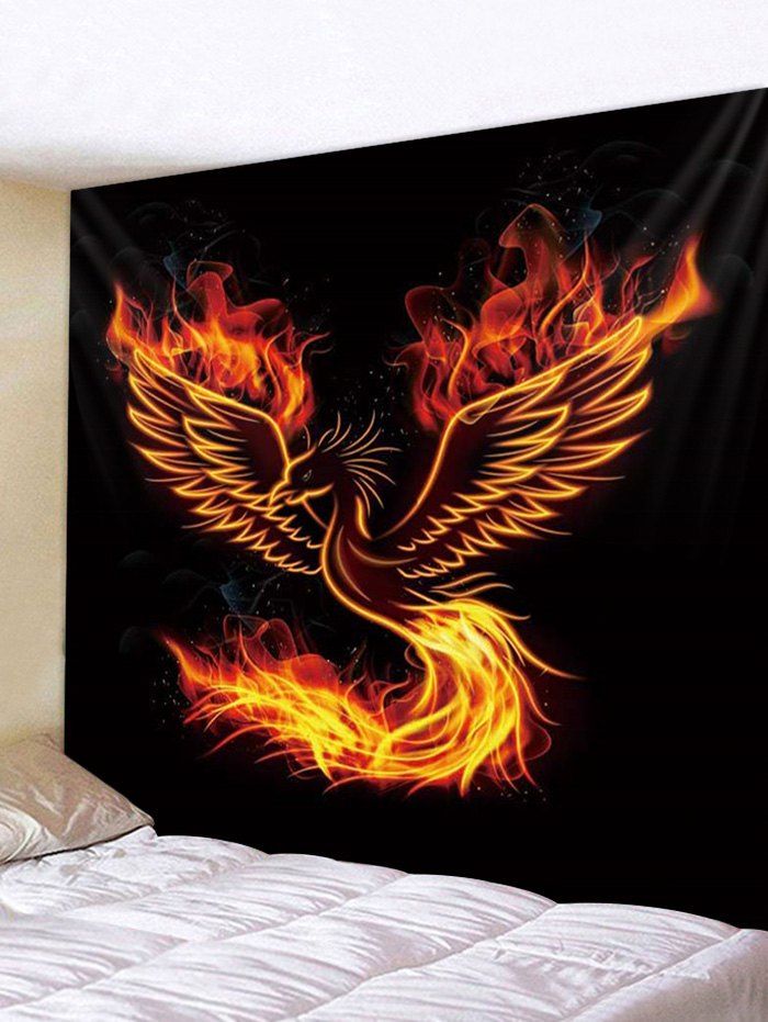 

Phoenix Print Tapestry Wall Hanging Decoration, Multi