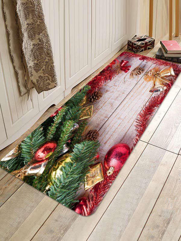 

Beautiful Christmas Decorations Print Area Rugs, Multi