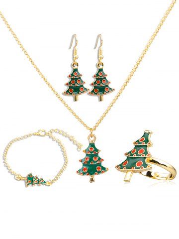 Jewelry Sets Earring And Necklace Online Rosegal Stylish Christmas Tree Alloy Jewelry Set