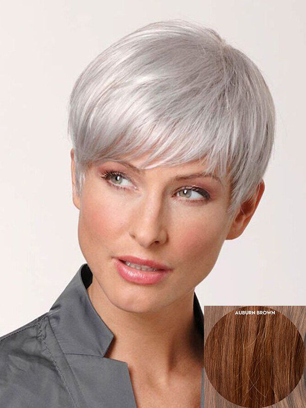 Short Straight Fringe Hairstyles