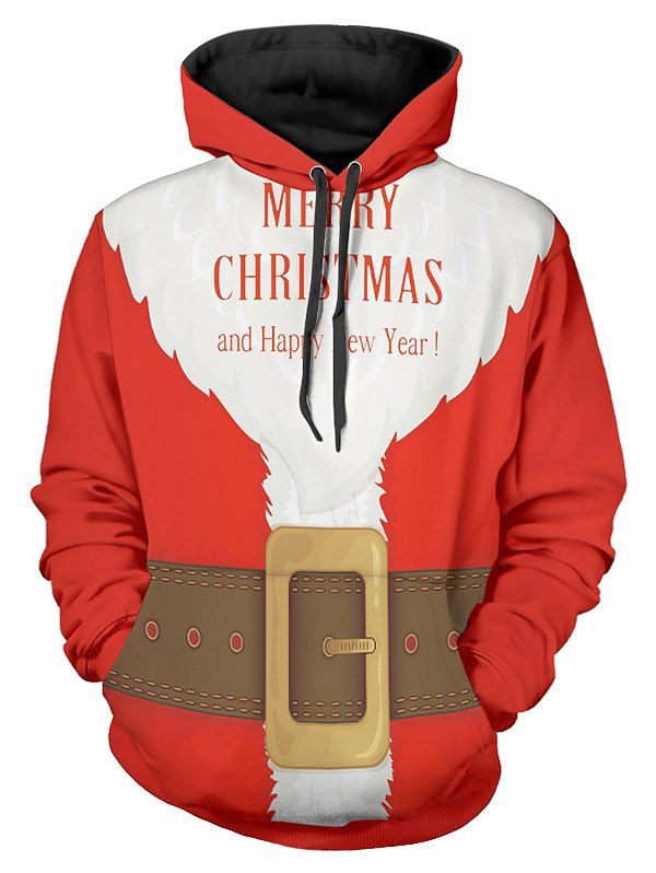 

Santa Suit Christmas Pullover Hoodie, Multi
